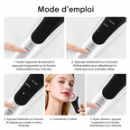 Masseur Facial EMS – Luminothérapie LED, Microcourant & Chaleur