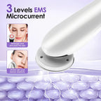 Masseur Facial EMS – Luminothérapie LED, Microcourant & Chaleur