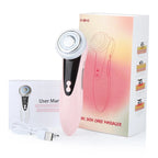 Masseur Facial EMS – Luminothérapie LED, Microcourant & Chaleur